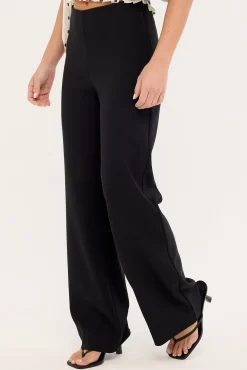 Margaux High Rise Pants Black