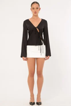 Mariah Long Sleeve Onyx
