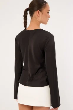 Mariah Long Sleeve Onyx
