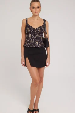 Marigold Melody Cami Top Floral Print
