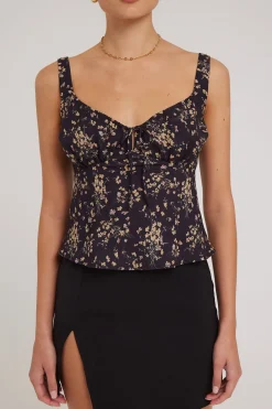 Marigold Melody Cami Top Floral Print