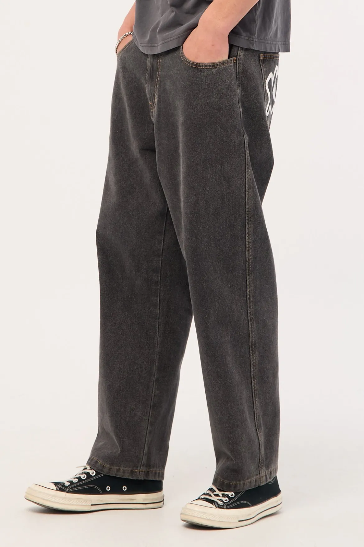 Mark Bull Denim 91 Pant Washed Black
