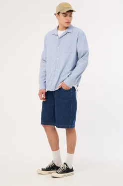 Mark Bull Denim 91 Short Raw Indigo
