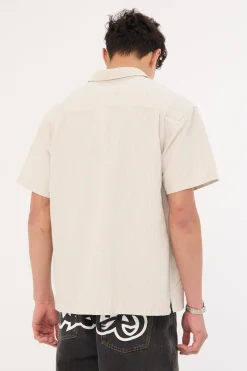 Mark Stripe Shirt Smoke Stripe