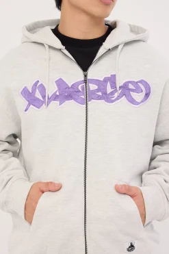 Mark Zip Thru Hood Snow Marle