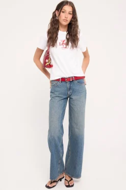 Martini Shrunken Tee Optic White