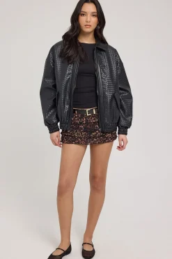 Match Point Mini Skort Leopard