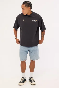 McLaren 1963 Boxy Tee Faded Black