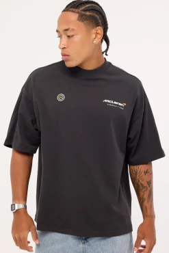 McLaren 1963 Boxy Tee Faded Black