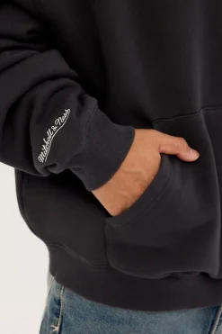 McLaren 38 Hoodie Washed Black Washed Black