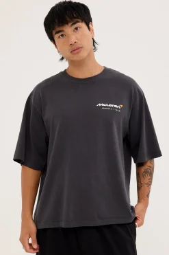 McLaren Apex Boxy Tee Faded Slate Faded Slate