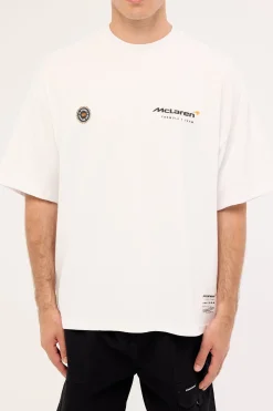 Mclaren Apex Boxy Tee White