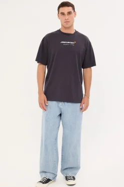 McLaren Driver Teammates Tee Washed Black