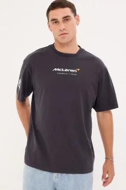 McLaren Driver Teammates Tee Washed Black