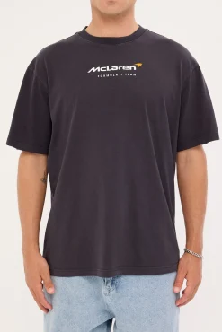 McLaren Driver Teammates Tee Washed Black