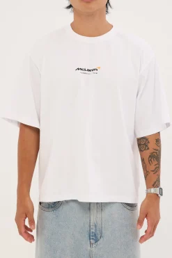 McLaren Tailgate Boxy Tee White