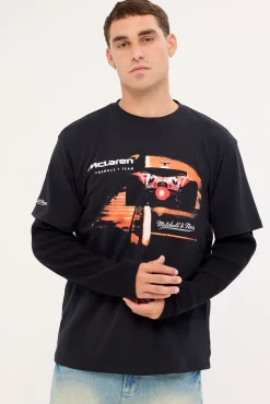 McLaren Track Limits Tee Faded Black