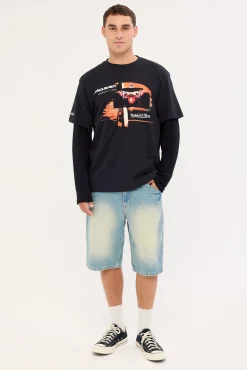 McLaren Track Limits Tee Faded Black