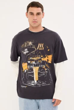McLaren Vegas 2025 Tee Washed Black