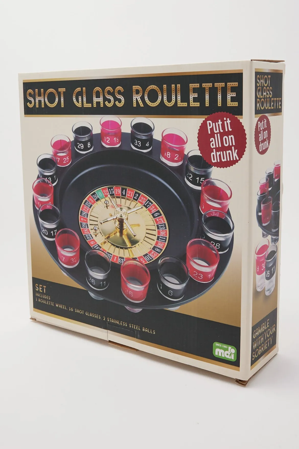 Mdi Drinking Game Shot Glass Roulette