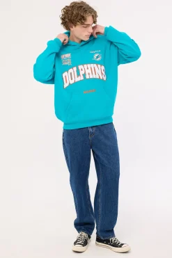M-Dolphins Stadium Hoodie Aqua