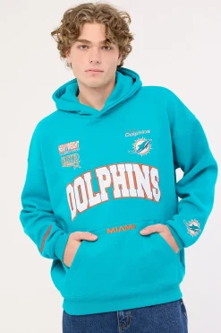 M-Dolphins Stadium Hoodie Aqua