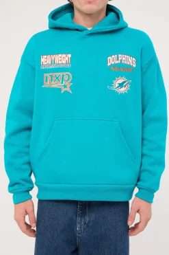 M-Dolphins Surround Hoodie Aqua