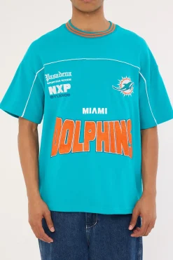 M-Dolphins Zone Tee Aqua