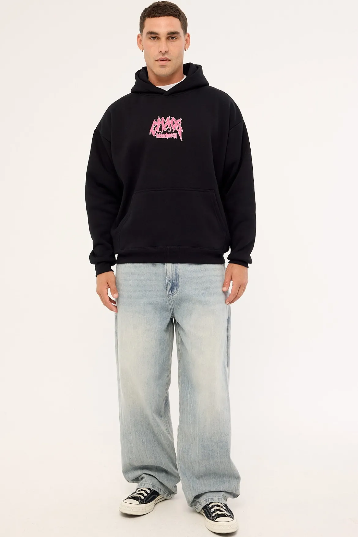 Melt Street Fit Hoodie Jet Black