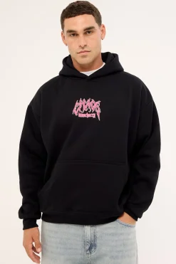 Melt Street Fit Hoodie Jet Black