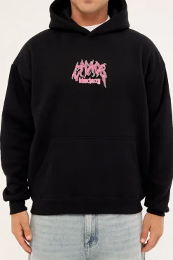 Melt Street Fit Hoodie Jet Black
