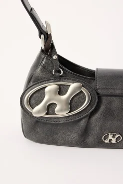 Memento Metal Keyring Bag Charcoal