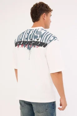 Menace Street Super Heavy Tee White