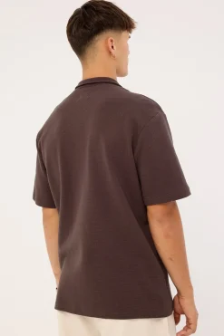 Merge Standard Shirt Dark Brown