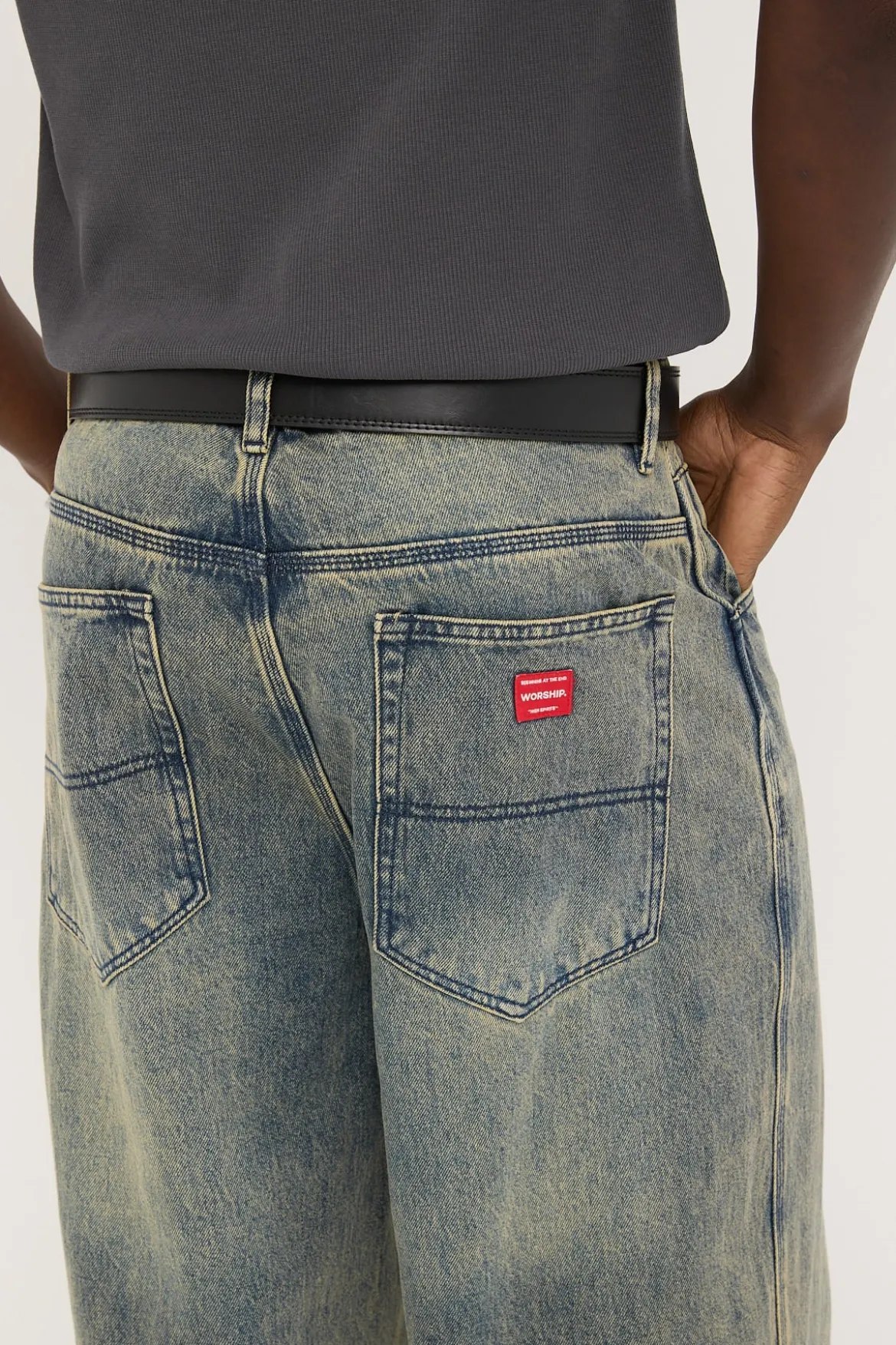 Messenger Dozer Jean Corrosive