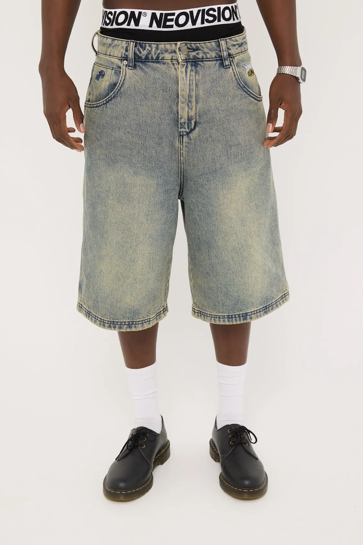 Messenger Dozer Jean Short Corrosive