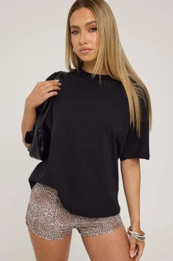 Micro Leopard Booty Shorts Animal Print