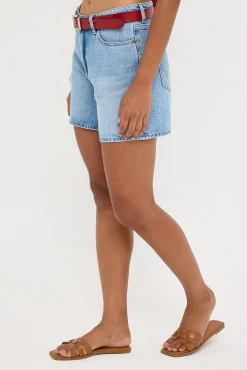 MID A-LINE SHORT Gemstone Fade