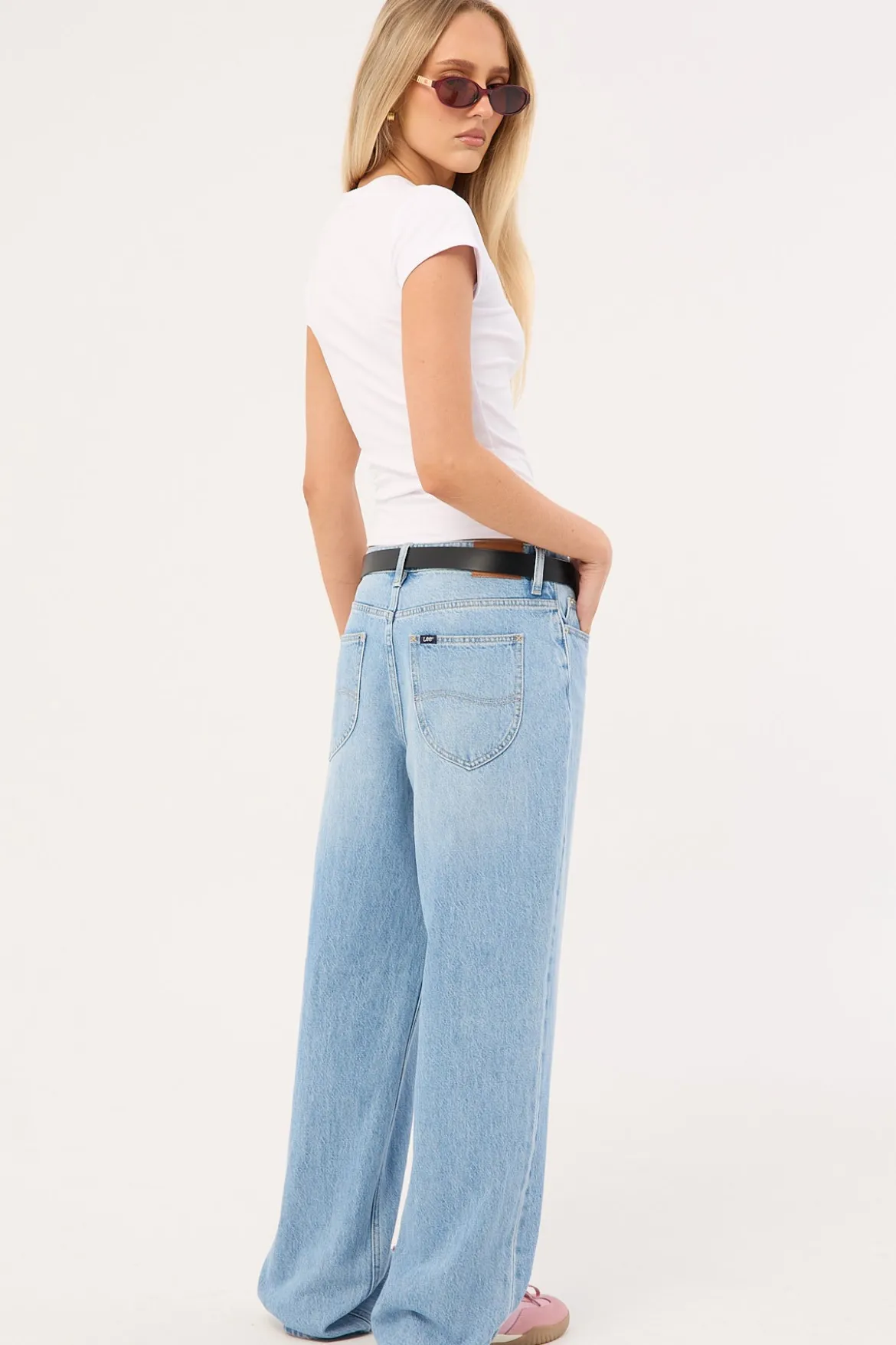 Mid Baggy Jean Skyline Blue