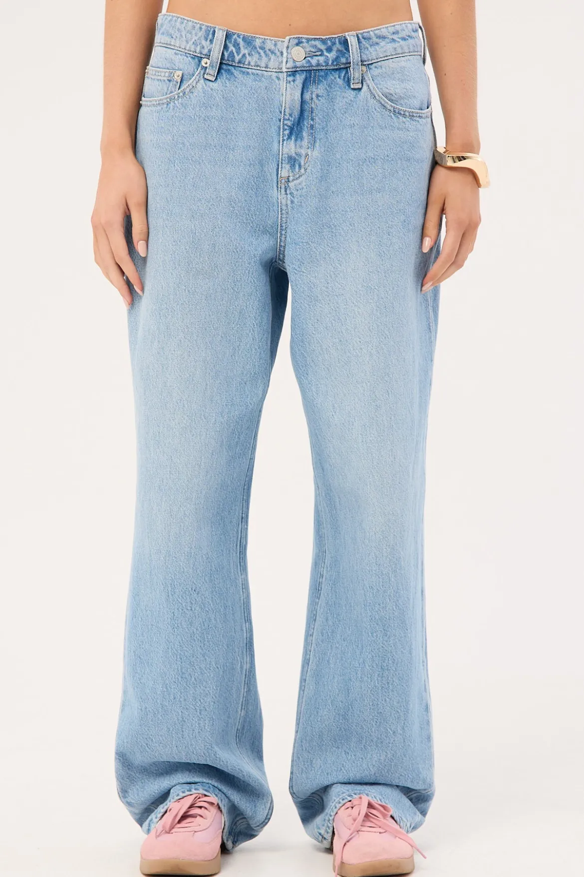 Mid Baggy Jean Skyline Blue