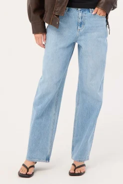 Mid Baggy Petite Jean Skyline Blue