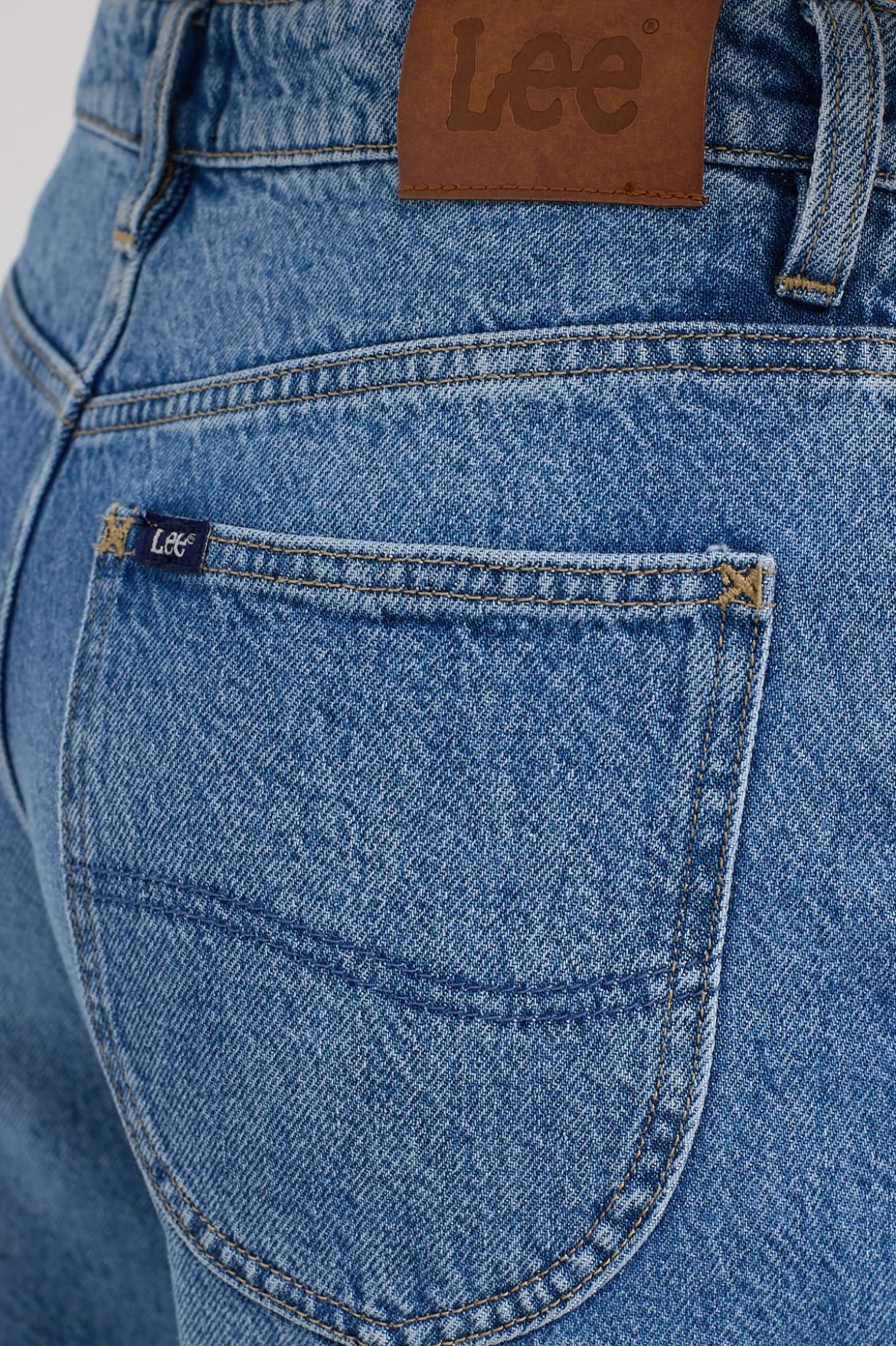 Mid Baggy Short Blue Fire