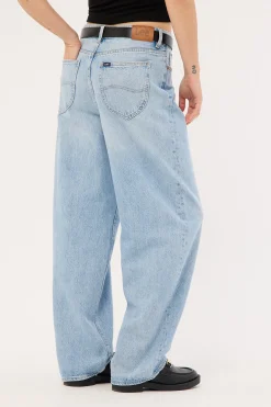 Mid Baggy Taper Jean Concrete Blue