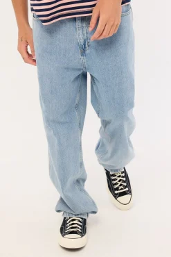 Mid Slacker Jean Endless Blue