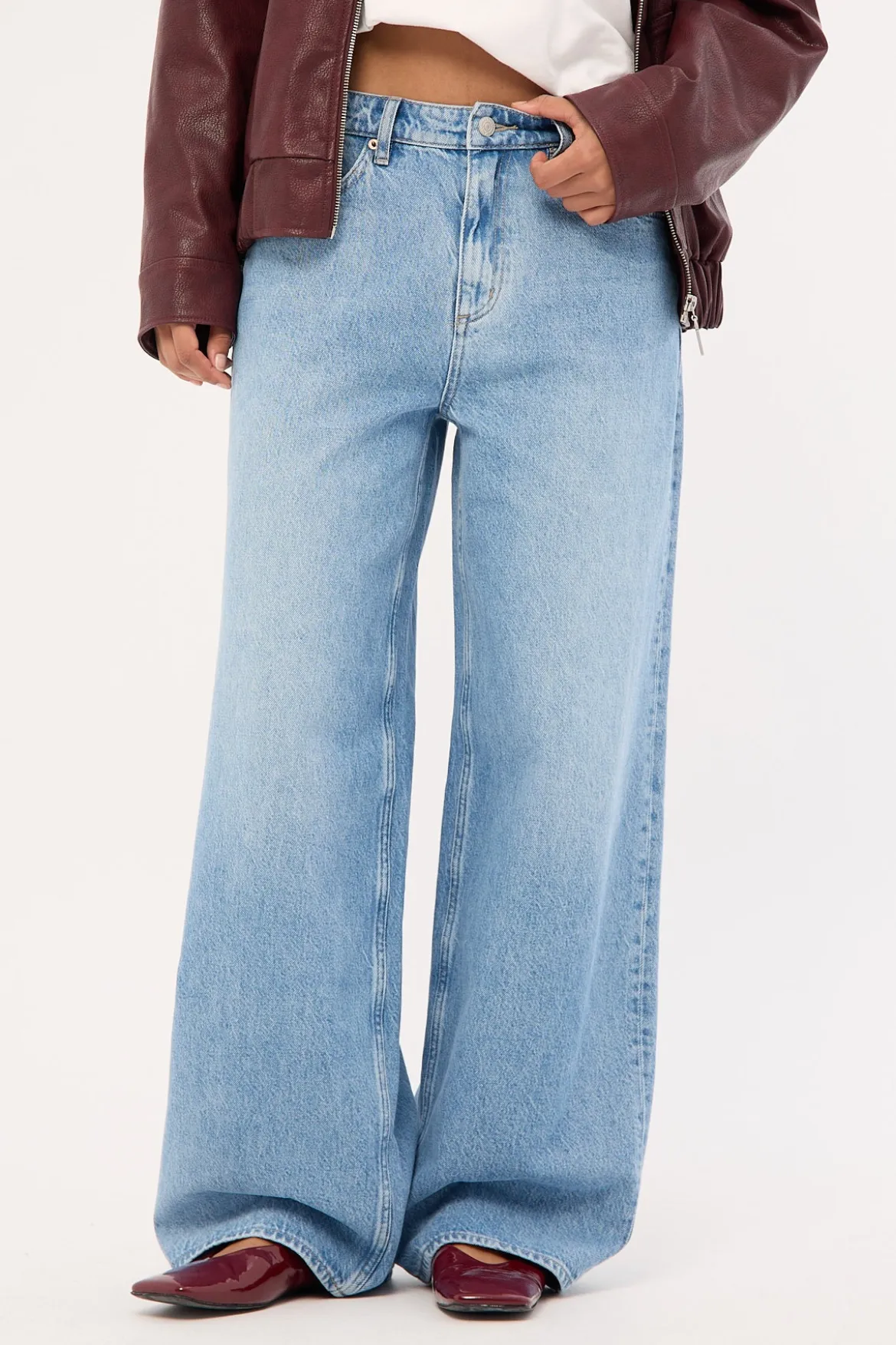 Mid Slouch Jean Down Town Fade