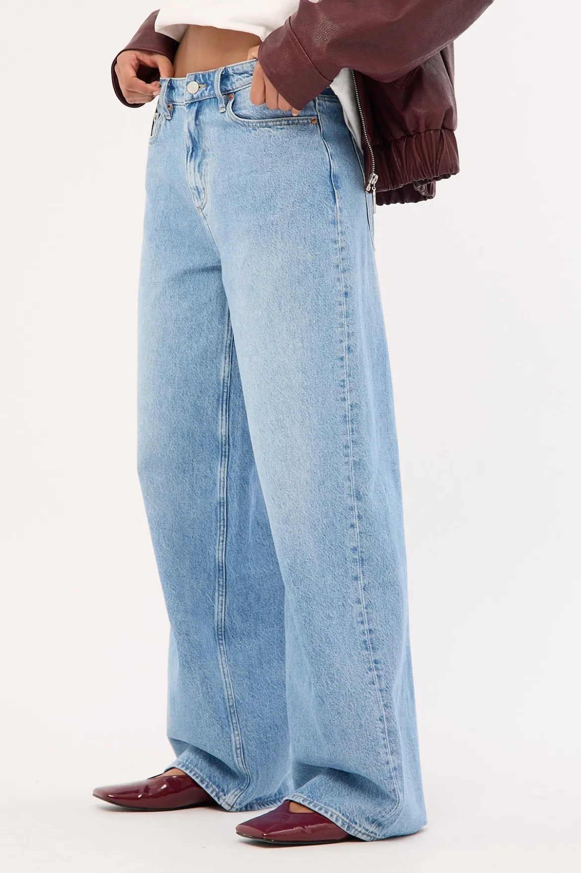 Mid Slouch Jean Down Town Fade