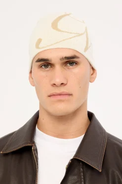 Midvale Skull Cap Beanie Off White