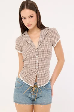 Mika Low Rise Micro Short Dirty Dust Blue