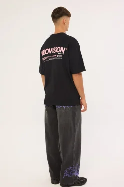 Misfit Behemoth Super Baggy Jean Ash Black
