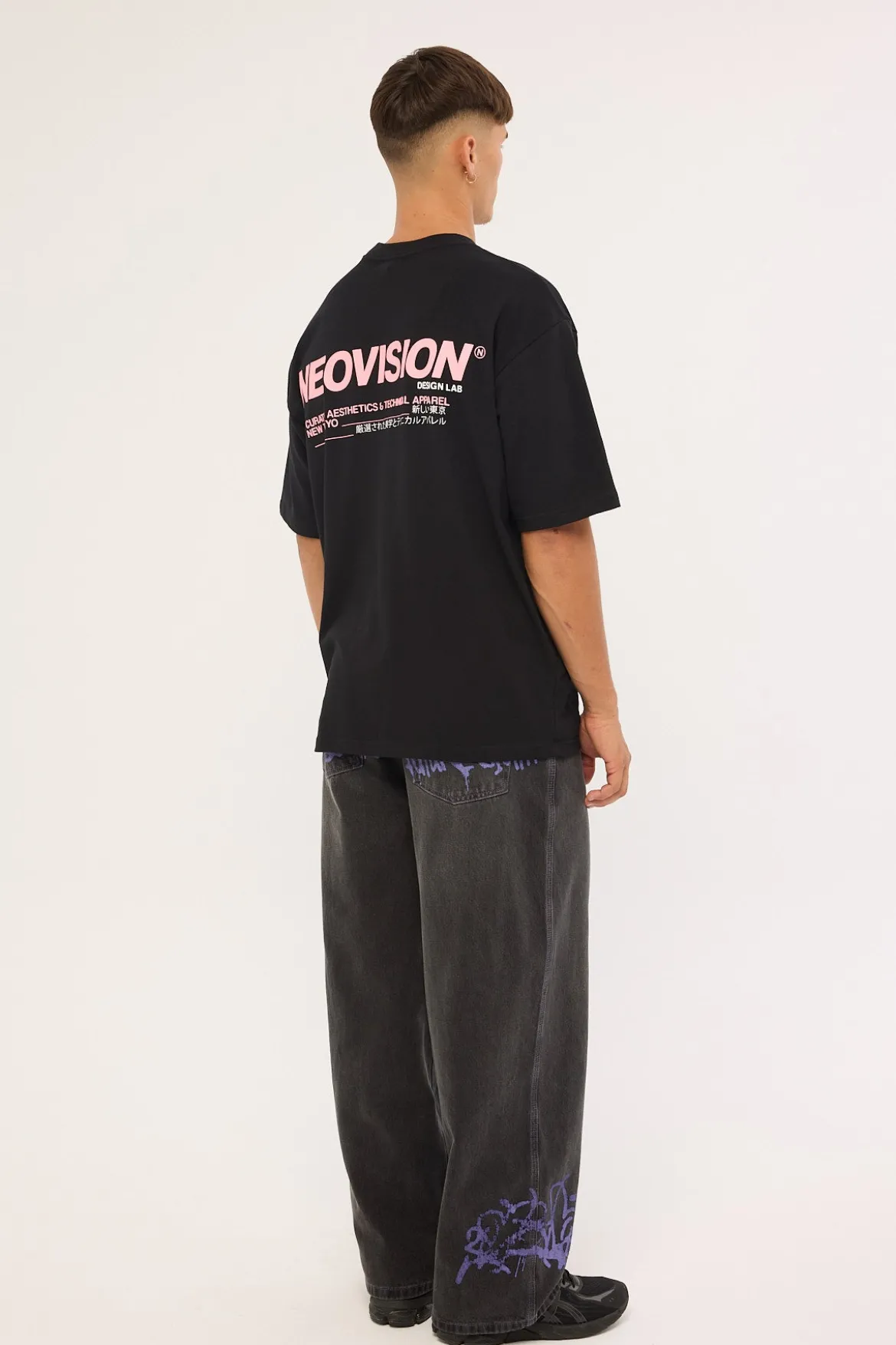 Misfit Behemoth Super Baggy Jean Ash Black